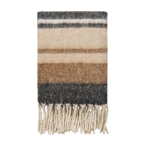 Nest of Nora Plaid woondeken 130x170 cm - Wolmix - Multicolor