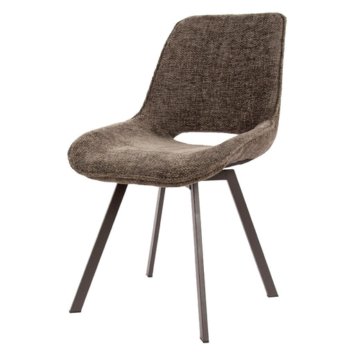 Set van 4 - Nest of Nora Draaibare eetkamerstoelen Eldan - Taupe
