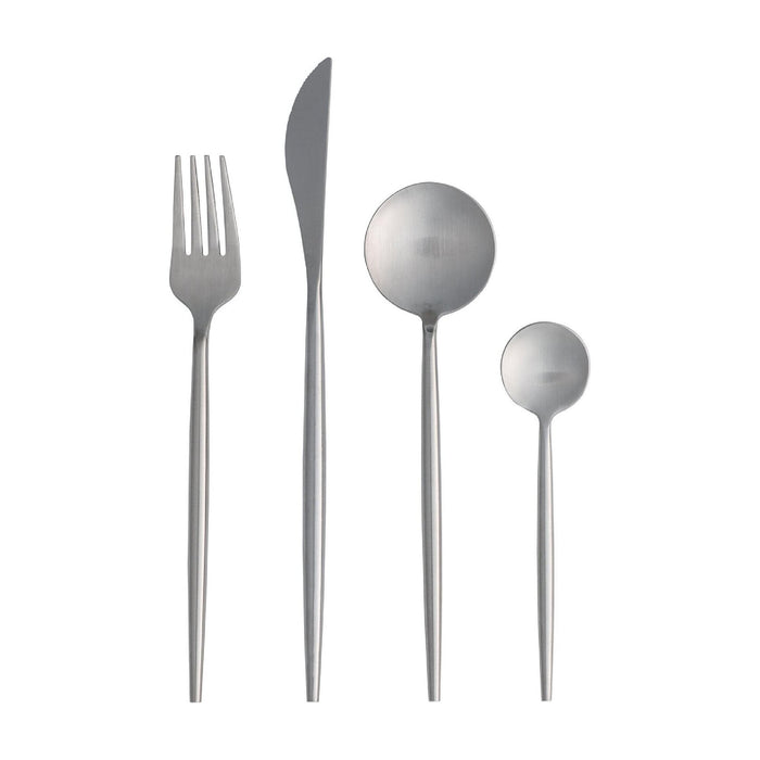 Nest of Nora Bestekset 24-delig - RVS - Zilver