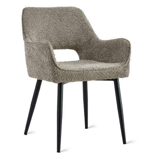 Set van 2 - Nest of Nora Eetkamerstoelen Ronn - Stof - Taupe