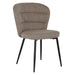 Set van 2 - Nest of Nora Eetkamerstoelen Lilly - Stof - Klei