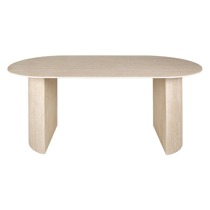 Nest of Nora Eettafel Nino - Ovaal 180 cm - Keramiek travertin