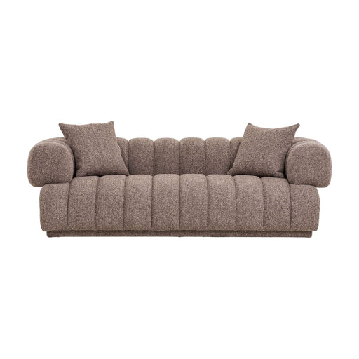 Nest of Nora Bank met 2 kussens - Polyester bekleding - Bruin