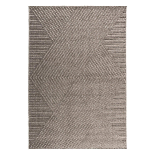 Nest of Nora Vloerkleed hoogpolig 340x240 cm - Polypropyleen - Bruin
