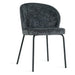 Set van 2 - Nest of Nora Eetkamerstoelen Lilo - Stof - Antraciet