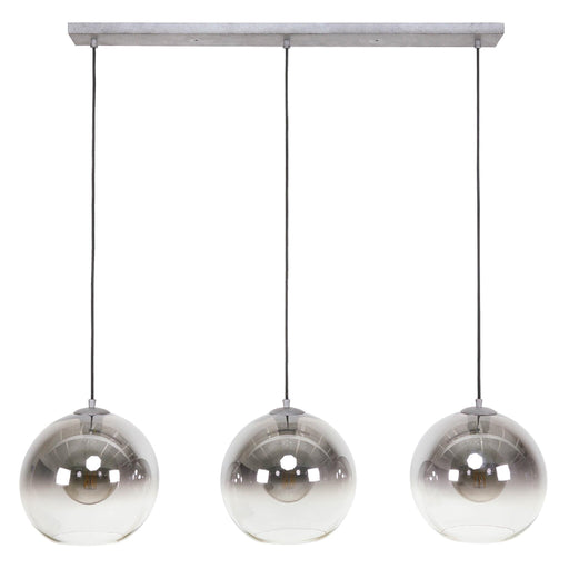 Nest of Nora Hanglamp Tivo - 3-lichts Bolvormig - Oud zilver