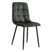 Set van 2 - Nest of Nora Eetkamerstoelen Noa - Fluwelen - Groen