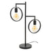 Nest of Nora Tafellamp Oro - 2-lichts Ø22cm - E27 - Charcoal