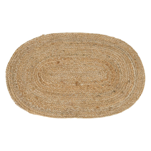 Nest of Nora Deurmat Auren - ovaal jute 50x80 cm - Naturel