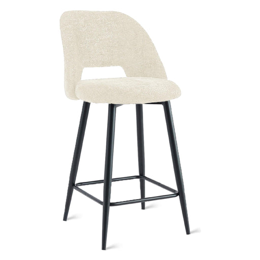Set van 2 - Nest of Nora Barkrukken - Velvet - Beige