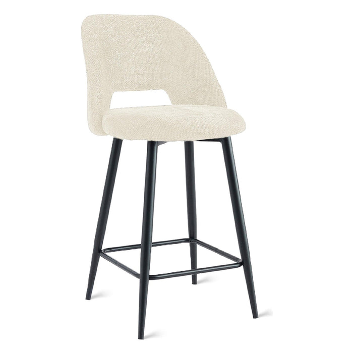 Set van 2 - Nest of Nora Barkrukken - Velvet - Beige