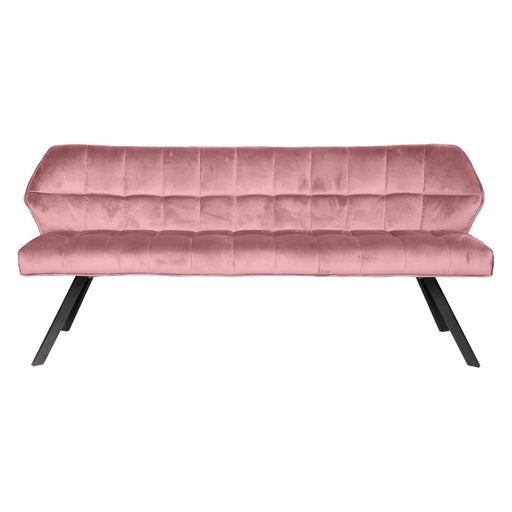 Nest of Nora Eetkamerbank Elda - Roze velvet