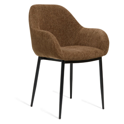 Set van 2 Nest of Nora Eetkamerstoelen Elya - Bruin