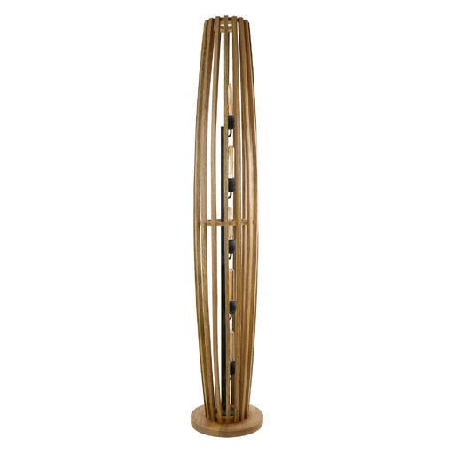 Nest of Nora Vloerlamp Siven - 5-lichts - Staande lamp van mangohout