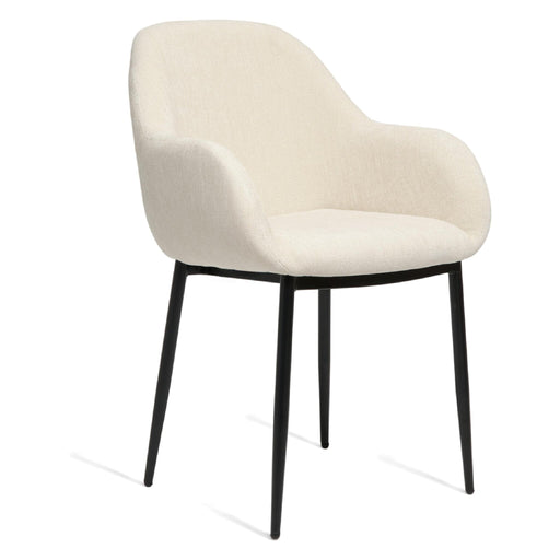 Set van 2 Nest of Nora Eetkamerstoelen Elya - Stof - Beige
