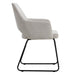 Set van 2 - Nest of Nora Eetkamerstoelen Jill - Linnen bekleding - Beige