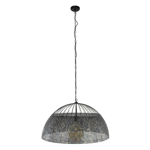 Nest of Nora Hanglamp Silan - 1-lichts Ø80 cm - Zwart bruin