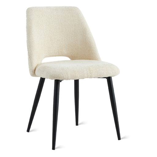 Set van 2 - Nest of Nora Eetkamerstoelen Lise - Stof - Beige