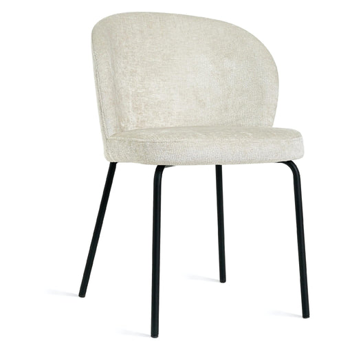 Set van 2 - Nest of Nora Eetkamerstoelen Lilo set - Stof - Beige