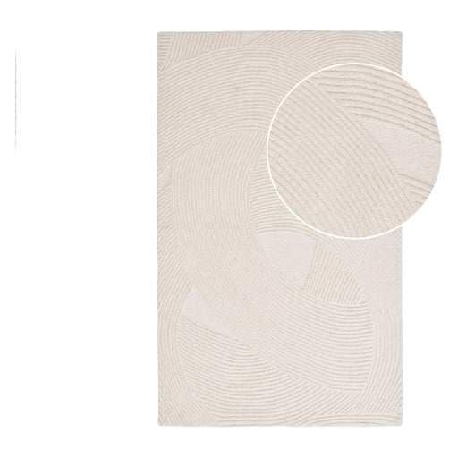 Nest of Nora Vloerkleed 160x230 - Handgetuft wol - Ivory