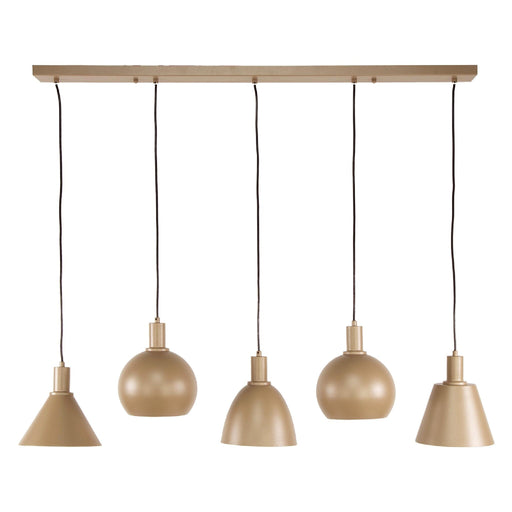 Nest of Nora Hanglamp Aksel - 5 lichts - Modern - Beige
