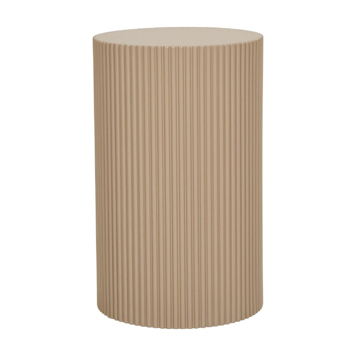 Nest of Nora Bijzettafel rond Ø30x50 cm - MDF - Beige