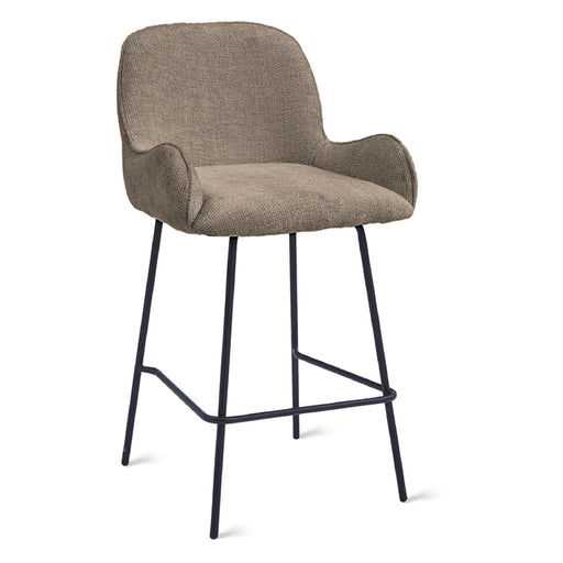 Set van 2 - Nest of Nora Barkrukken Olli - Stof - Taupe