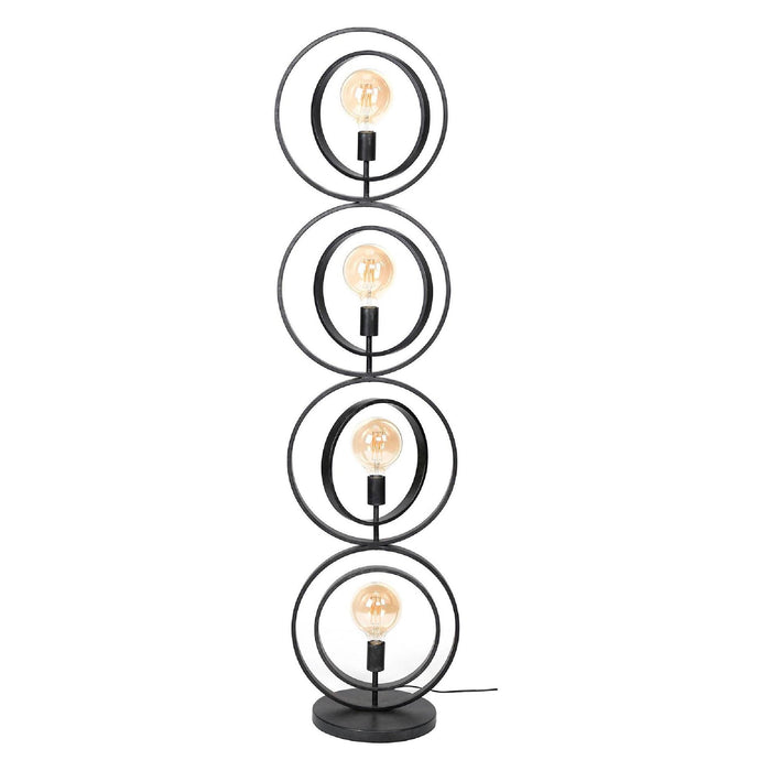 Nest of Nora Vloerlamp Davio - 4-lichts staande lamp - Charcoal