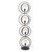 Nest of Nora Vloerlamp Davio - 4-lichts staande lamp - Charcoal