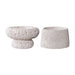 Nest of Nora Kandelaars set van 2 - Cement - Grijs