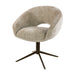 Set van 2 - Nest of Nora Armstoel Mavo - Draaibaar - Bruin - Pocket vering