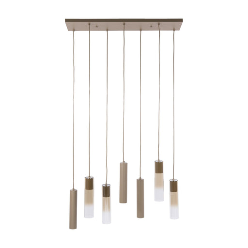 Nest of Nora Hanglamp Mella - 4+3-lichts - Beige - Pendellamp