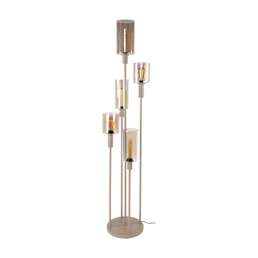 Nest of Nora Vloerlamp Vara - 5 lichts - Beige - Staande lamp