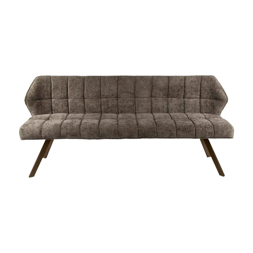 Nest of Nora Eetkamerbank Elda - Hoven stof - Taupe-bruin - 2-zits