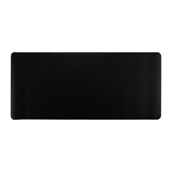 QUVIO Bureau onderlegger - PU Leer - Zwart