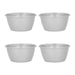 Krumble Puddingvormen - Zilver - Set van 4