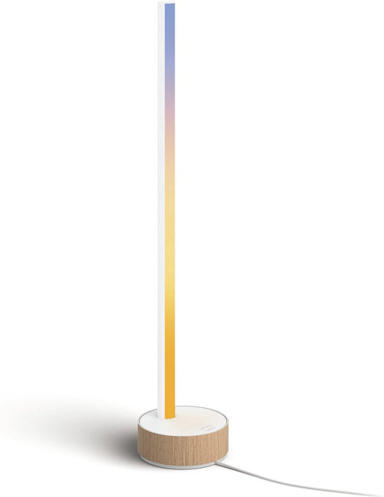 Philips Hue gradient Signe tafellamp - houtkleurig Wit