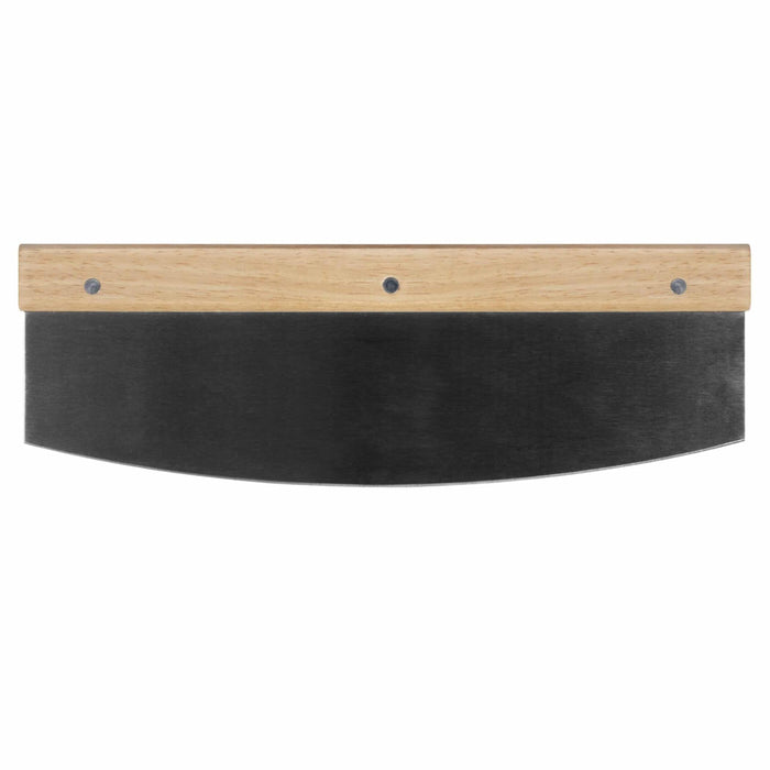 Krumble Pizzasnijder met houten handvat - RVS
