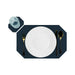Krumble Placemat met onderzetter - PU Leer - Donkerblauw