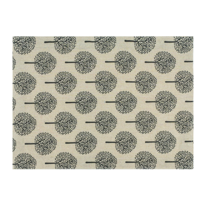 Krumble Placemat - Boom patroon - Katoen - Beige
