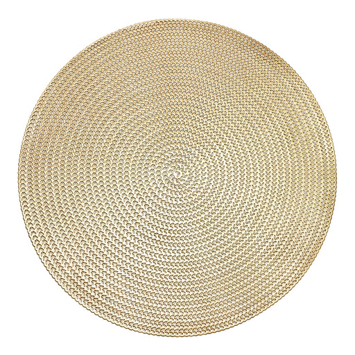 Krumble Placemat - PVC - Goud - 37 cm