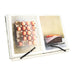 QUVIO Kookboekstandaard / Boekenstandaard - Hout - Wit
