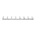QUVIO Kapstok met 8 haken – Zilver – RVS - ThatLyfeStyle
