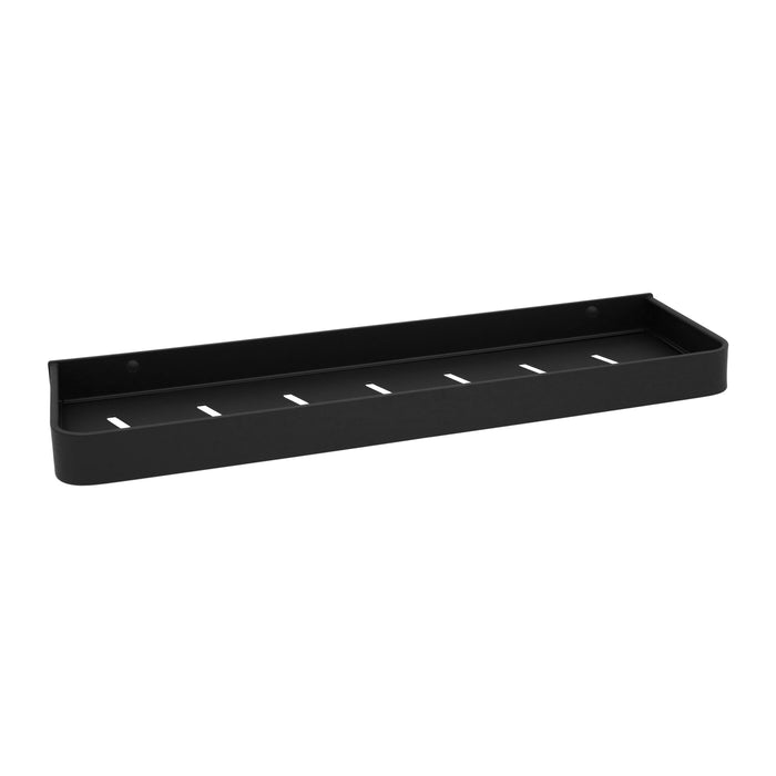 QUVIO Planchet Badkamer - Metaal - Zwart - 50 cm