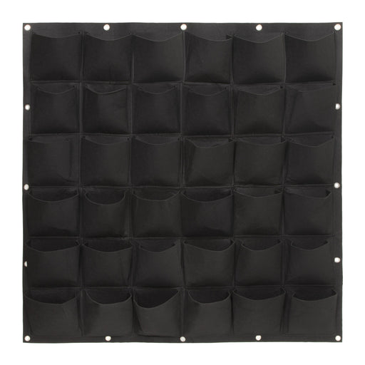 QUVIO Verticale tuin - Plant wand met 36 vakken - 1 x 1 meter