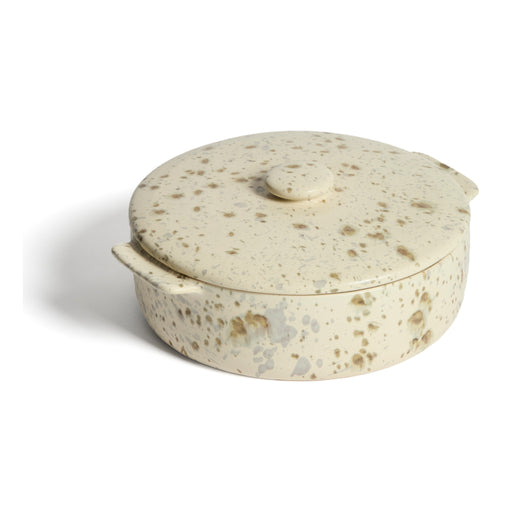 Kave Home Ovenschaal Convia Keramiek 1L Beige Rond