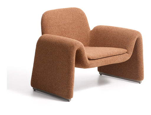 Kave Home Fauteuil Melvia Chenille - Terracotta