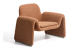 Kave Home Fauteuil Melvia Chenille - Terracotta