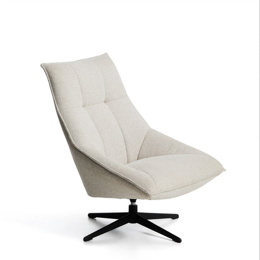 Kave Home Draaifauteuil Dirala Chenille - Beige