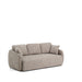 Kave Home 3-zits Slaapbank Laira Chenille - Taupe